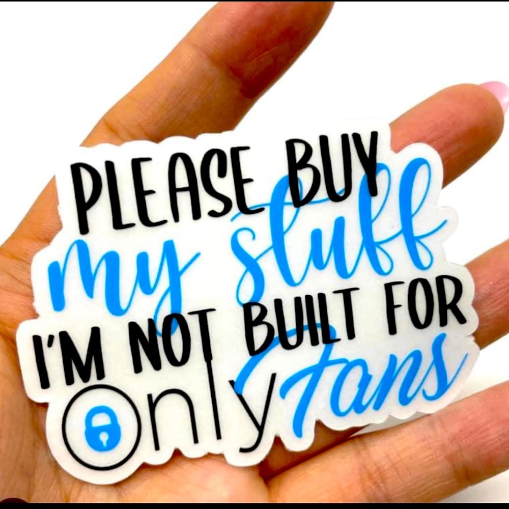 Please buy my stuff.